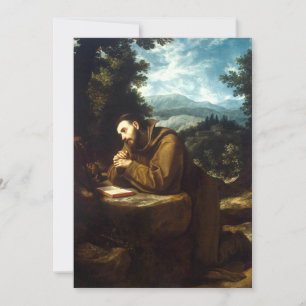 Saint Francis of Assisi Inbjudningar