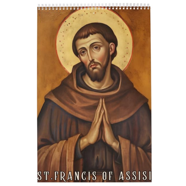 Saint Francis of Assisi – Inspirational Faith  Kalender (Omslag)