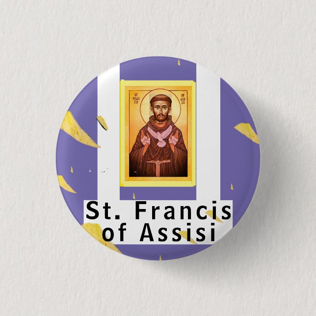 Saint Francis of Assisi Knapp (Framsida)