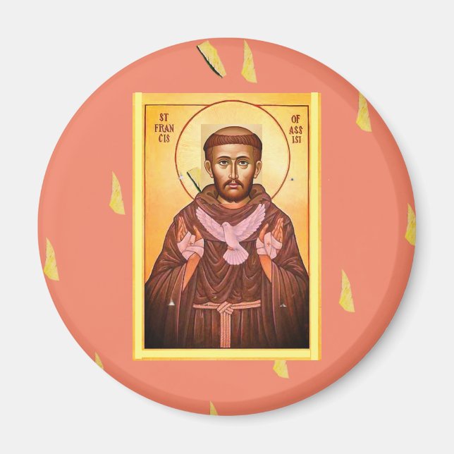Saint Francis of Assisi Magnet (Framsidan)