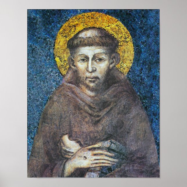 Saint Francis of Assisi Poster (Framsidan)