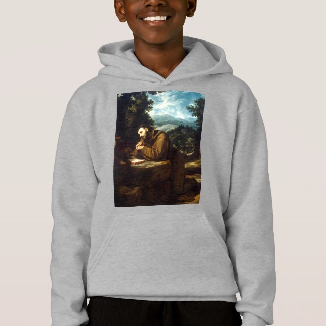 Saint Francis of Assisi T Shirt (Framsida)