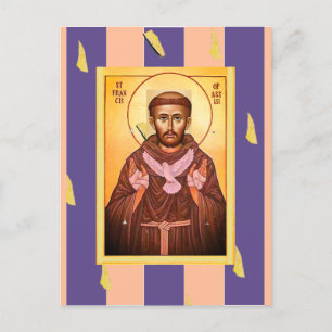 Saint Francis of Assisi Vykort