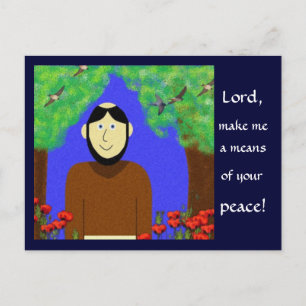 Saint Francis of Assisi Vykort