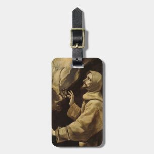 Saint Francis Öga Toward Heaven Bagagebricka