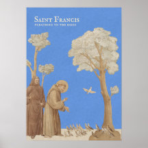 Saint Francis predikar för fåglar CC1167