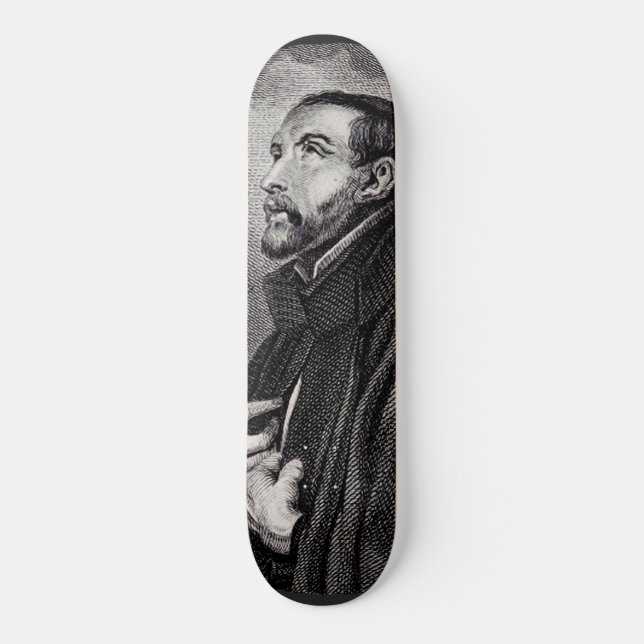 Saint Francis Xavier Mini Skateboard Bräda 18,5 Cm (Framsida)