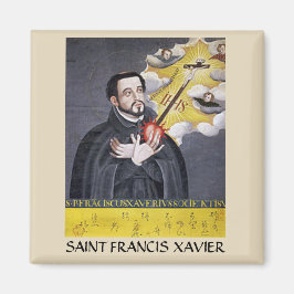 Saint Francis Xavier Porträtt Magnet