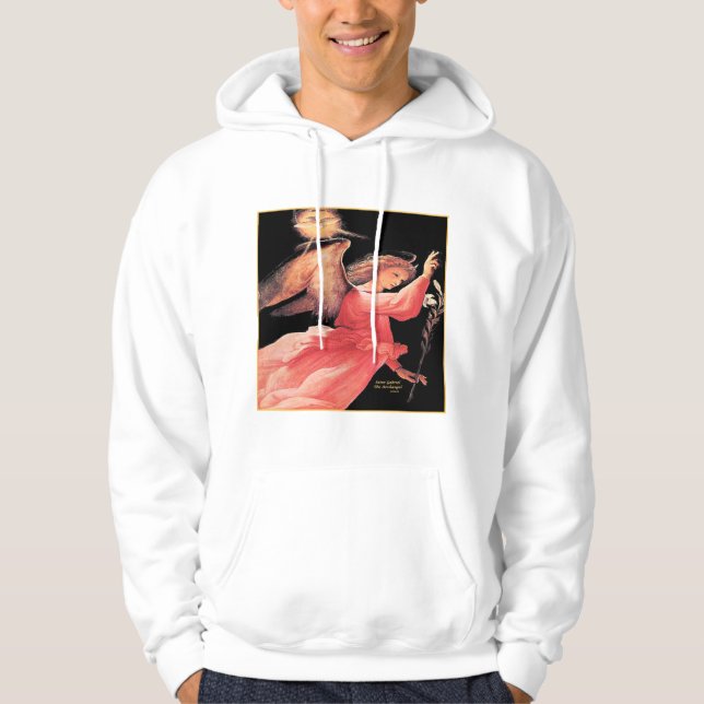 Saint Gabriel Archangel Hoodie (Framsida)