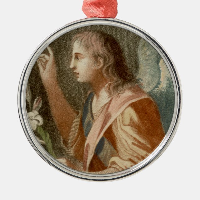 Saint Gabriel Archangel (M 011) Julgransprydnad Metall (Framsidan)