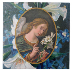 Saint Gabriel Archangel (M 035) Kakelplatta
