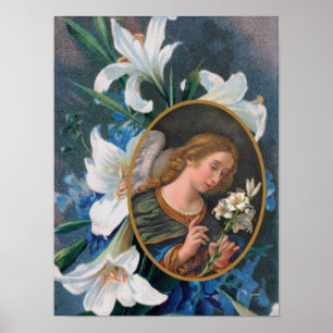 Saint Gabriel Archangel (M 035) Poster
