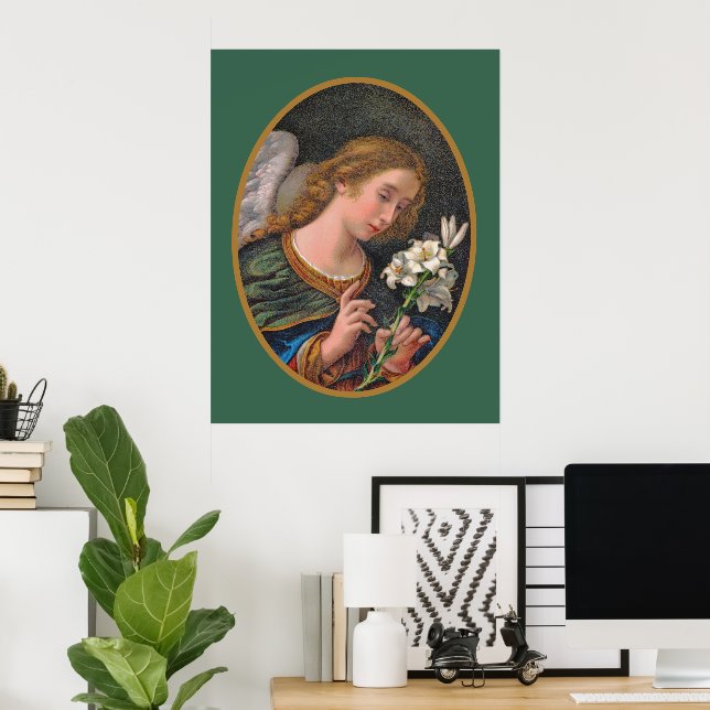 Saint Gabriel Archangel (M 035) Poster (Hemmakontoret)