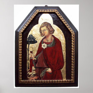 SAINT GALGANO / LEGEND OF THE SWORD IN STEN POSTER