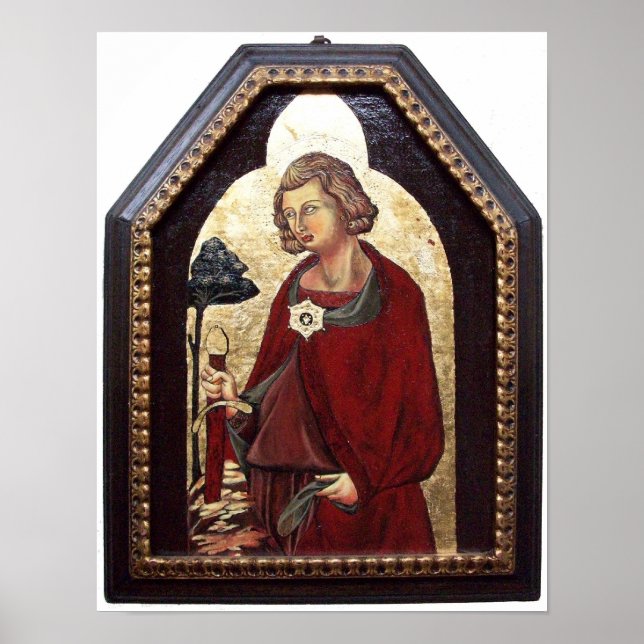 SAINT GALGANO / LEGEND OF THE SWORD IN STEN POSTER (Framsidan)