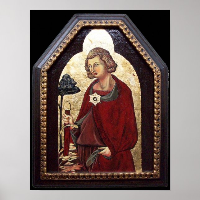 SAINT GALGANO / LEGEND OF THE SWORD IN STEN POSTER (Framsidan)