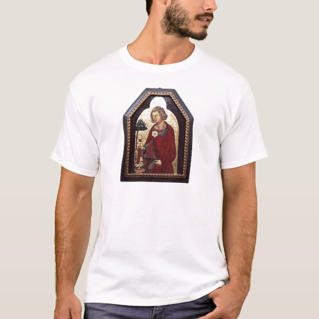SAINT GALGANO / LEGEND OF THE SWORD IN STEN T SHIRT (Framsida)