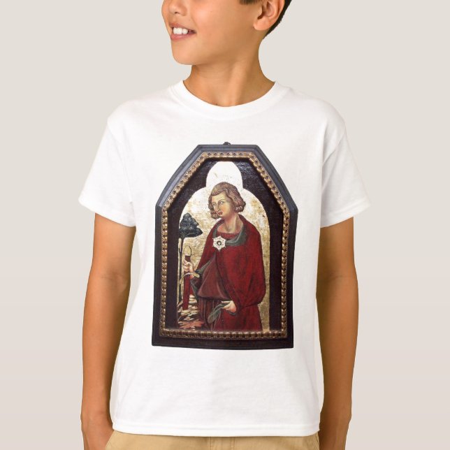 SAINT GALGANO / LEGEND OF THE SWORD IN STEN T-SHIRT (Framsida)