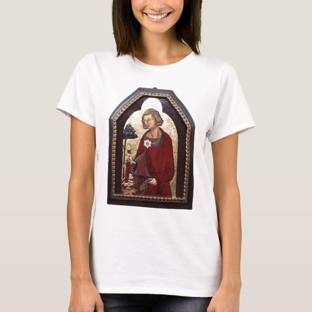 SAINT GALGANO / LEGEND OF THE SWORD IN STEN TEE SHIRT (Framsida)