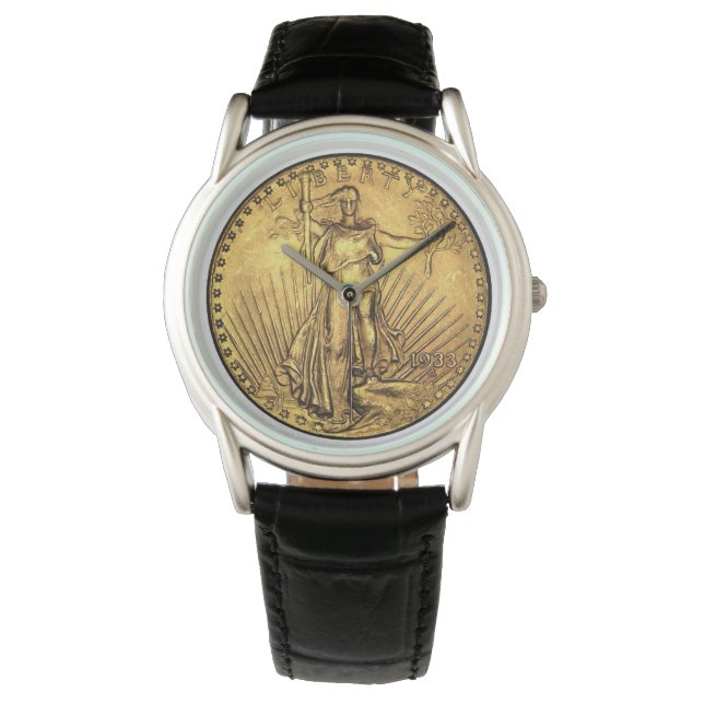 Saint-Gaudens Dubbla Eagle Armbandsur (Framsida)