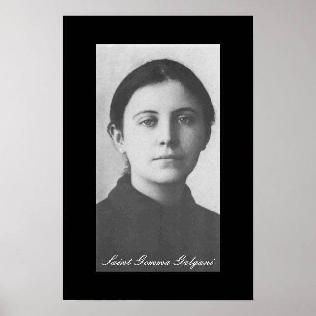 saint gemma galgani poster (Framsidan)