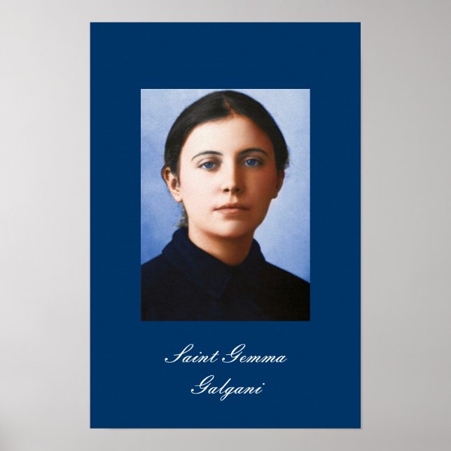 saint gemma galgani poster (Framsidan)