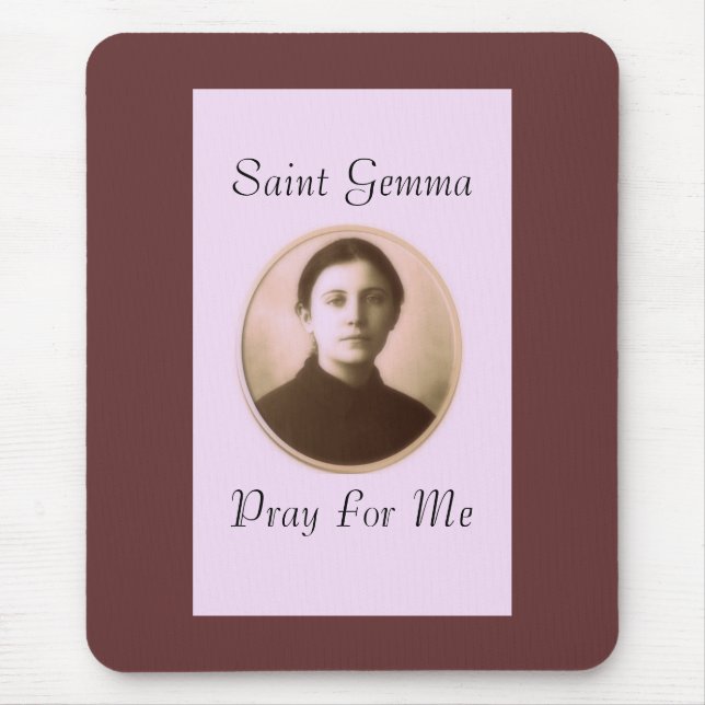 SAINT GEMMA PRAY FÖR MIG MUSMATTA (Framsidan)