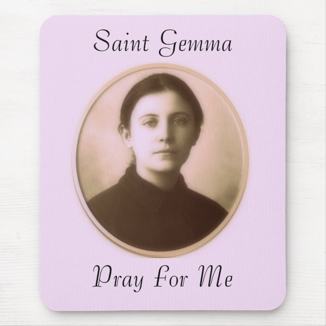 SAINT GEMMA PRAY FÖR MIG MUSMATTA (Framsidan)