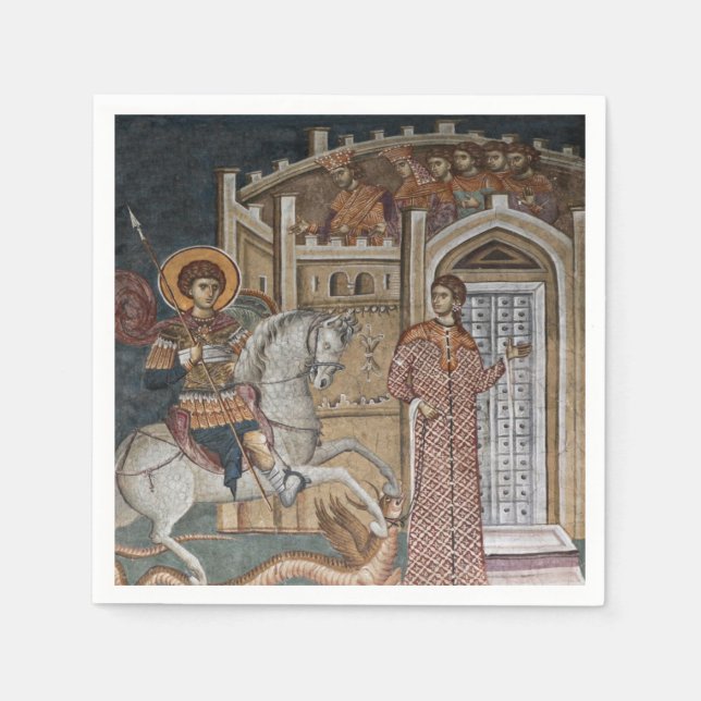 Saint George av Castle Pappersservett (Framsidan)