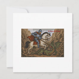 Saint George dödor Dragon - Striden Lumeçon