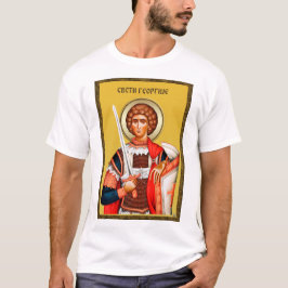 Saint George gifts, Saint George art, srb 4 T Shirt