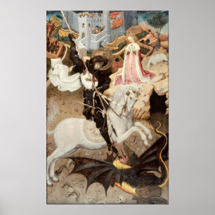 Saint George Killing the Dragon (1435) Poster