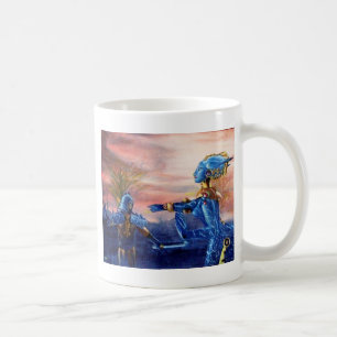 SAINT GEORGE OCH ALIEN DRAGON KAFFEMUGG