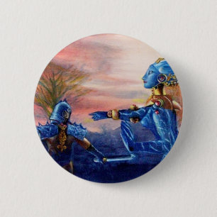 SAINT GEORGE OCH ALIEN DRAGON KNAPP