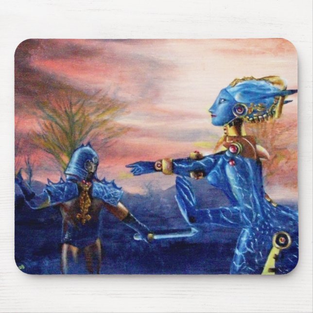 SAINT GEORGE OCH ALIEN DRAGON MUSMATTA (Framsidan)