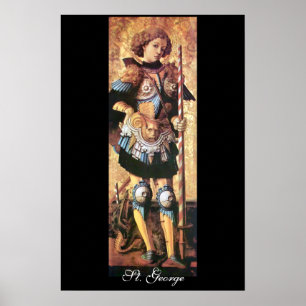 SAINT GEORGE OCH DRAGON POSTER