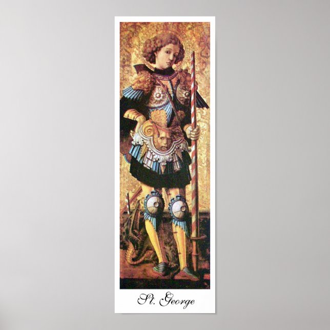 SAINT GEORGE OCH DRAGON POSTER (Framsidan)
