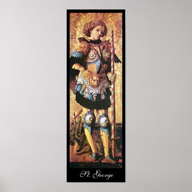 SAINT GEORGE OCH DRAGON POSTER (Framsidan)