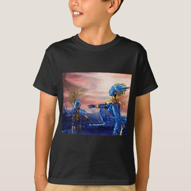 SAINT GEORGE OCH DRAGON T-SHIRT (Framsida)