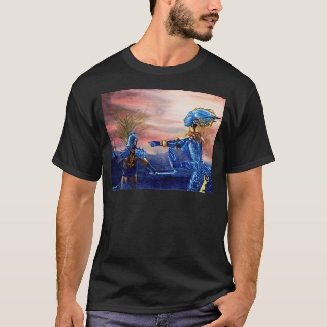 SAINT GEORGE OCH DRAGON TEE SHIRT (Framsida)