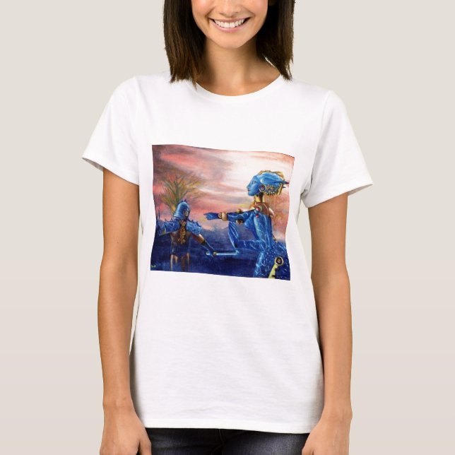 SAINT GEORGE OCH DRAGON TEE SHIRT (Framsida)