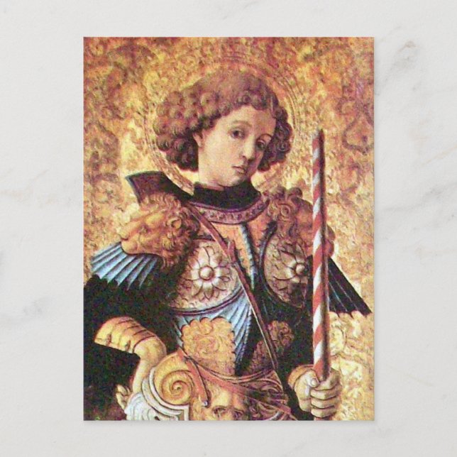 SAINT GEORGE OCH DRAGON VYKORT (Framsida)