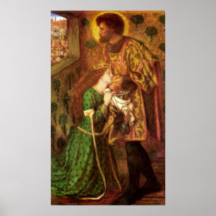 Saint George och Princess Sabra Poster