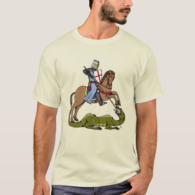 Saint George på 1300-talet T Shirt (Framsida)