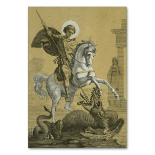 Saint George Patron of England Bordsnummer
