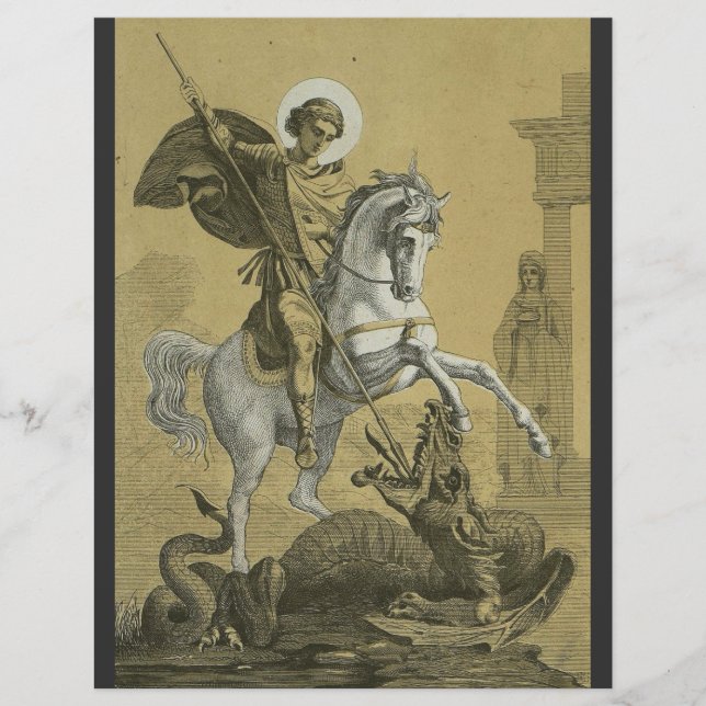 Saint George Patron of England Reklamblad (Framsidan)