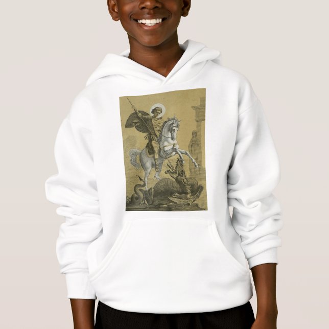 Saint George Patron of England T Shirt (Framsida)
