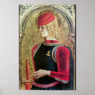 SAINT GEORGE PORTRÄTT POSTER
