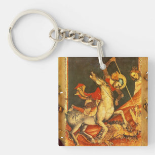 Saint George's Battle med Dragon