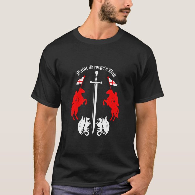 Saint George's Day T Shirt (Framsida)